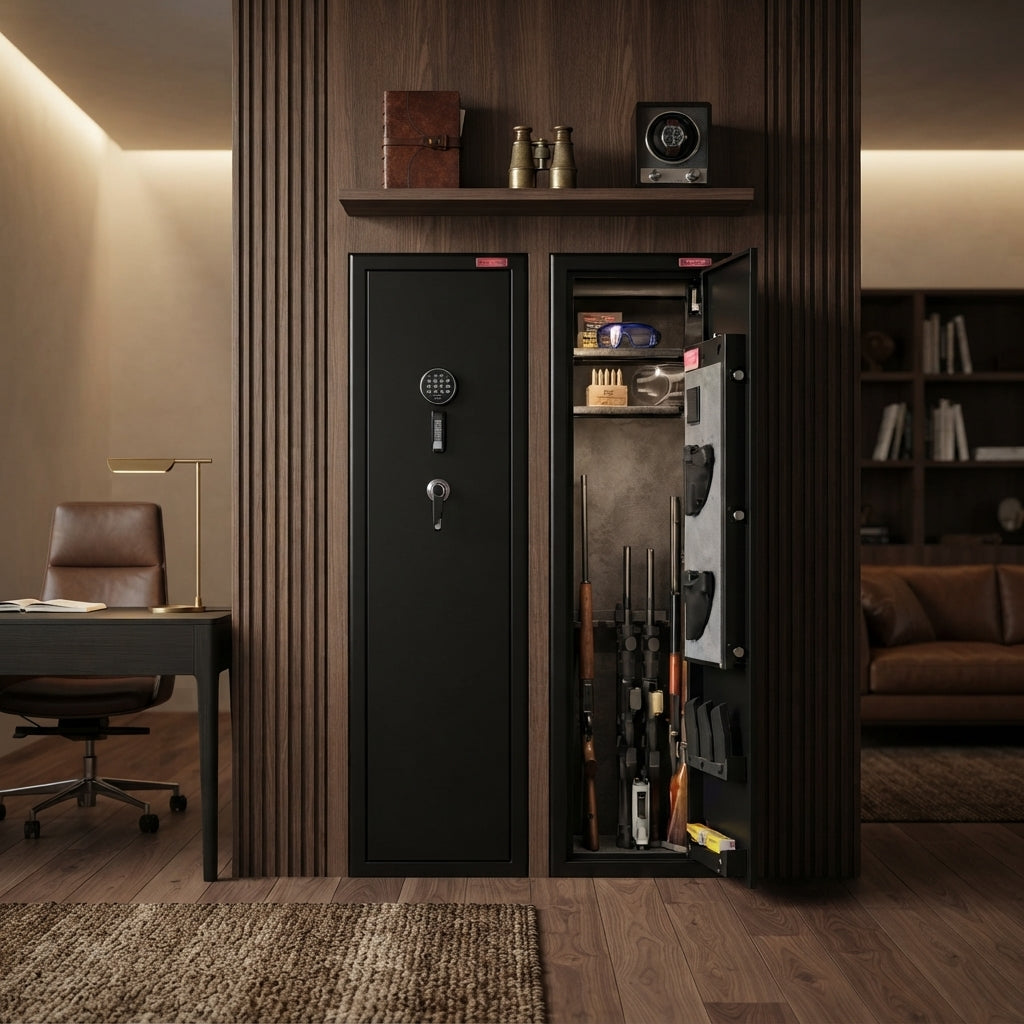 Armoire à Fusils Custodio — Rangement Sécurisé 8 Armes